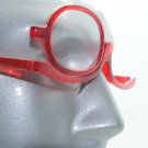 MakeUp Cosmetic Hot Ruby Red Reading Glasses Must Have Beauty Product +0.00