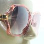 Big Bold Bifocal Sunglasses Readers Huge Runway Fashion Pink Frame +1.50 Lens
