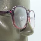 Purple Wine Ombre Frame Reading Glasses Polished Acrylic 2-tone +1.50 Lens Power