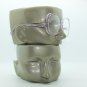 Large Reading Glasses Women's Lilac Classic Style Low Arm Big Frame View +1.00