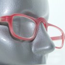 Half Eye Reading Glasses Frosted Matte Pink Frame +2.00 Low Rise Readers