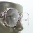 Bifocal Huge Oversize Statement Bold Sweet Pale Pink Frame Reading Glasses +2.50