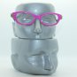 Reading Glasses Cat Eye Super Twisty Flexi Frame : Magenta Lime +1.00 Strength