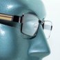 Reading Glasses Super Hi Tech Metro Metal Frame Jazz Bronze Detail +2.25