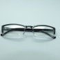 Reading Glasses Seriously Funky Straight Jet Black Clear Frame +1.00 Lens