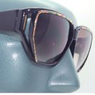 Big Femme Floral Sunglasses Multi Color Paisley Dark Trim Frame