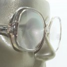Large Reading Glasses Women's Classic Style Low Arm Big Gray Frame View +2.25
