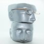 Reading Glasses Lightweight Bottomless Barely There Bronze Frame +2.00 Lens