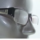 Bold Boss Chunky Purple Top Frame Invisible Lens Reading Glasses +1.50 Lens