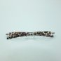 Extreme Narrow Lens Frameless Reading Glasses Wild Animal Print Accents +1.00