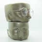 Large Lens Reading Glasses Acrylic Women's Classic Crystal Lt Gray Frame +2.50