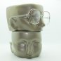 Reading Glasses Bifocal Brown Line Accent Big Statement Women's Frame +2.00