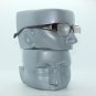 Bold Boss Chunky Red Black Top Frame Invisible Lens Reading Glasses +2.75 Lens