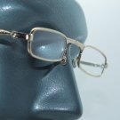 Folding Reading Glasses Petite Small Gold Frame Lightweight Lens Strength +1.75