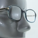 Classic Librarian Oval Blue Frame +2.00 Strength Reading Glasses