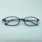 Classic Librarian Oval Blue Frame +2.00 Strength Reading Glasses