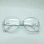 Bifocal Huge Oversize Statement Bold Polished Gray Frame Reading Glasses +2.50