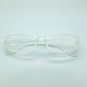 Reading Glasses Sleek Rectangle Spring Hinge Frame Frosted Matte White +2.50