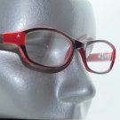 Whimsy Red Black Drama Fun Frame Reading Glasses +1.50 Readers