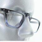 Purple Black Ombre Half Eye Reading Glasses Rhinestone Accent Sophisticate +1.25