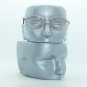 Super Petite Delicate Lightweight Reading Glasses Gold Metal Frame +2.50 Lens