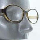 Sophistcated Ombre Yellow Black Frame Oval Reading Glasses +2.00 Lens Strength
