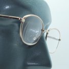 Reading Glasses Clean & Basic No Fuss Simple Metal Gold Frame Lens Power +2.50