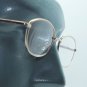 Reading Glasses Clean & Basic No Fuss Simple Metal Gold Frame Lens Power +2.50