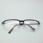 Reading Glasses Extra Wide Top Half Frame Metro Sleek Tortoise Brown +3.50 Lens