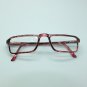 Metro Rectangle Frame Rose Pink Black Fleck Wide Reading Glasses +1.75