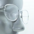 Reading Glasses Polished Silver Metal No Nonsence Clean Simple Frame +1.50 Lens