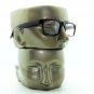 Reading Glasses TV News Reporter Bold Square Style Brown Frame +1.50 Lens Power