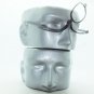 MakeUp Cosmetic Gray Smokey Eye Reading Glasses Must Have Beauty Product +1.00