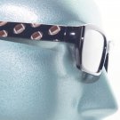 Reading Glasses Football Fan Sports Ball Classic Black Frame +2.25 Lens Strength
