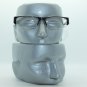 Bold Boss Chunky Black Top Frame Invisible Lens Reading Glasses +1.75 Strength