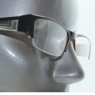 Bold Boss Chunky Brown Top Frame Invisible Lens Reading Glasses +1.25 Strength