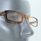 Petite Low Rise Frame Reading Glasses Topaz Brown Ombre +2.00 Lenses