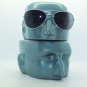 Hot Color Bright White Frame Aviator Sunglasses Shades
