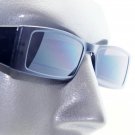 Sunglasses Reading Glasses Low Rise Rectangle Cool Black Frame +3.00 Lens Power