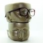 Reading Glasses Simple Large Square Frame Office Smart Coffee Brown +2.00 Lens