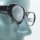 Sophisticated Black Femme Fatale Clear Lens Eyewear Glasses Ooh La La