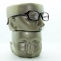 Reading Glasses Edgy Twisted Rope Side Chunky Brown Frame Readers +2.50 strength