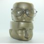 Simple Office Reading Glasses No Fuss Acrylic Smoke Gray Frame +1.00 Lens Power