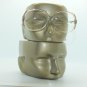 Reading Glasses Bifocal Brown Line Accent Big Statement Women's Frame +1.50