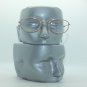 Gold Metal Wire Frame Oval Classic Simple Reading Glasses +1.00 Lens