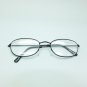 Oval Eye Black Metal Wire Frame Reading Glasses +1.00 Lens