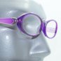 Fun Reading Glasses See Thru Purple Grape Jelly Whimsy Oval Frame +2.75 Lens