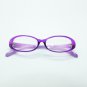 Fun Reading Glasses See Thru Purple Grape Jelly Whimsy Oval Frame +2.75 Lens