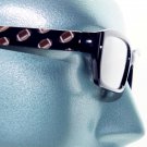 Reading Glasses Football Fan Sports Ball Classic Black Frame +1.25 Lens Strength