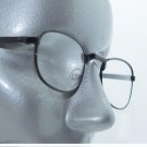Petite Oval Black Metal Wire Frame Delicate Reading Glasses +1.00 Lens